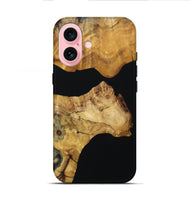 iPhone 16 Wood Live Edge Phone Case - Jalyn (Wood Burl, 800104)