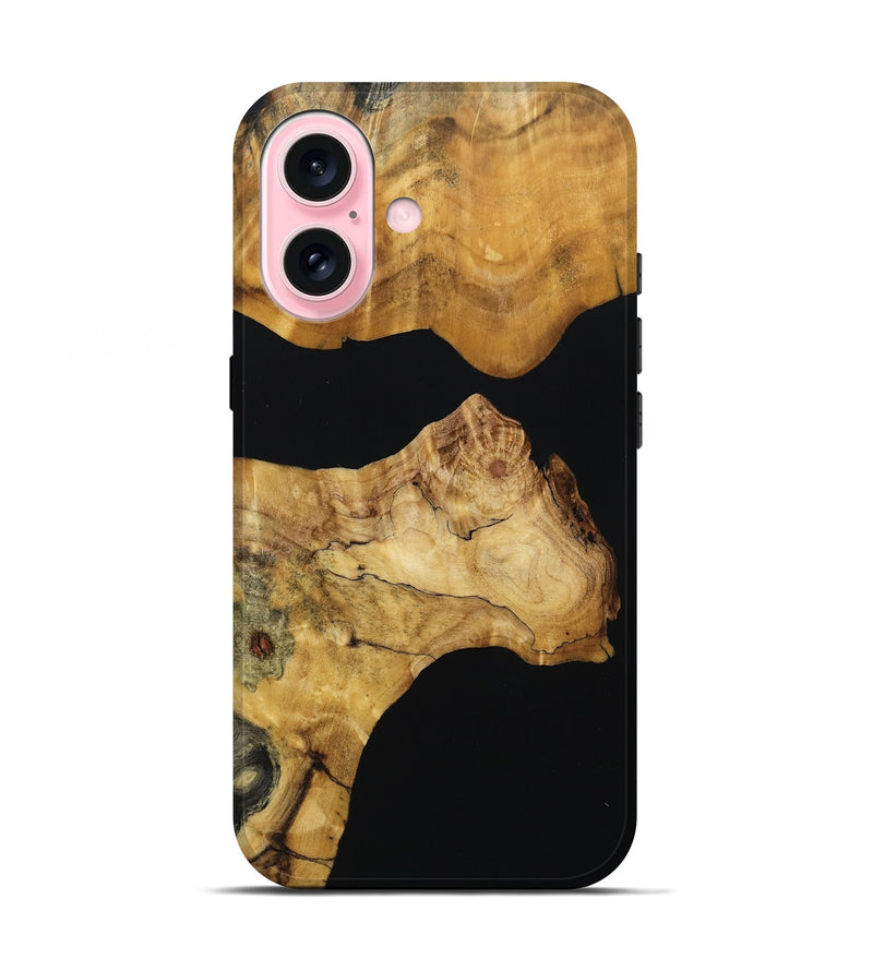 iPhone 17 Wood Live Edge Phone Case - Jalyn (Wood Burl, 800104)