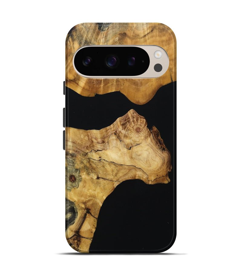 Pixel 9 Pro Wood Live Edge Phone Case - Jalyn (Wood Burl, 800104)