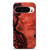 Pixel 10 Pro XL Wood Live Edge Phone Case - Arrie (Red, 800105)