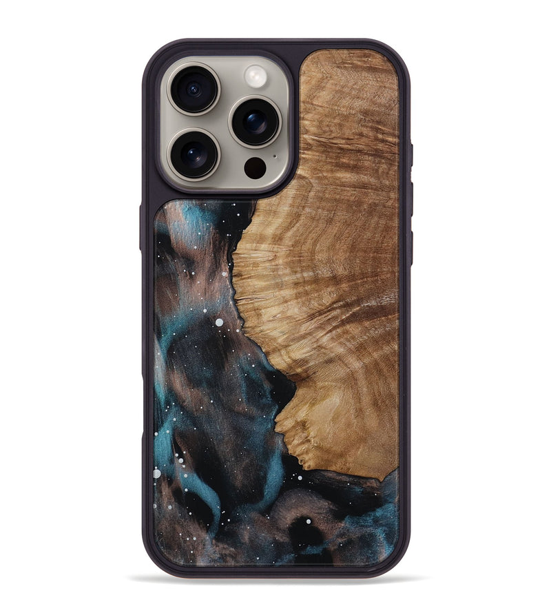 iPhone 16 Pro Max Wood Phone Case - Joretta (Cosmos, 800107)