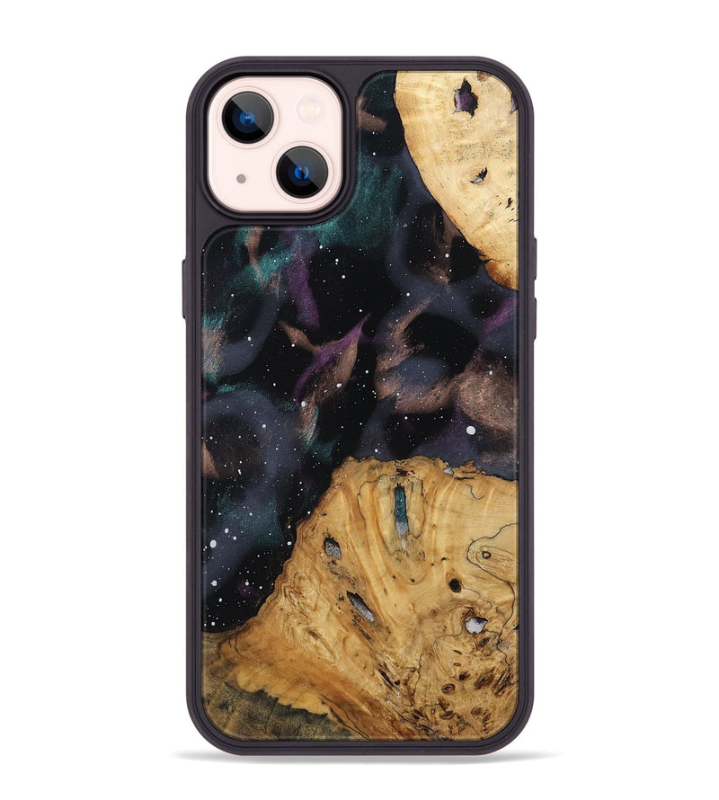 iPhone 14 Plus Wood Phone Case - Nola (Cosmos, 800109)