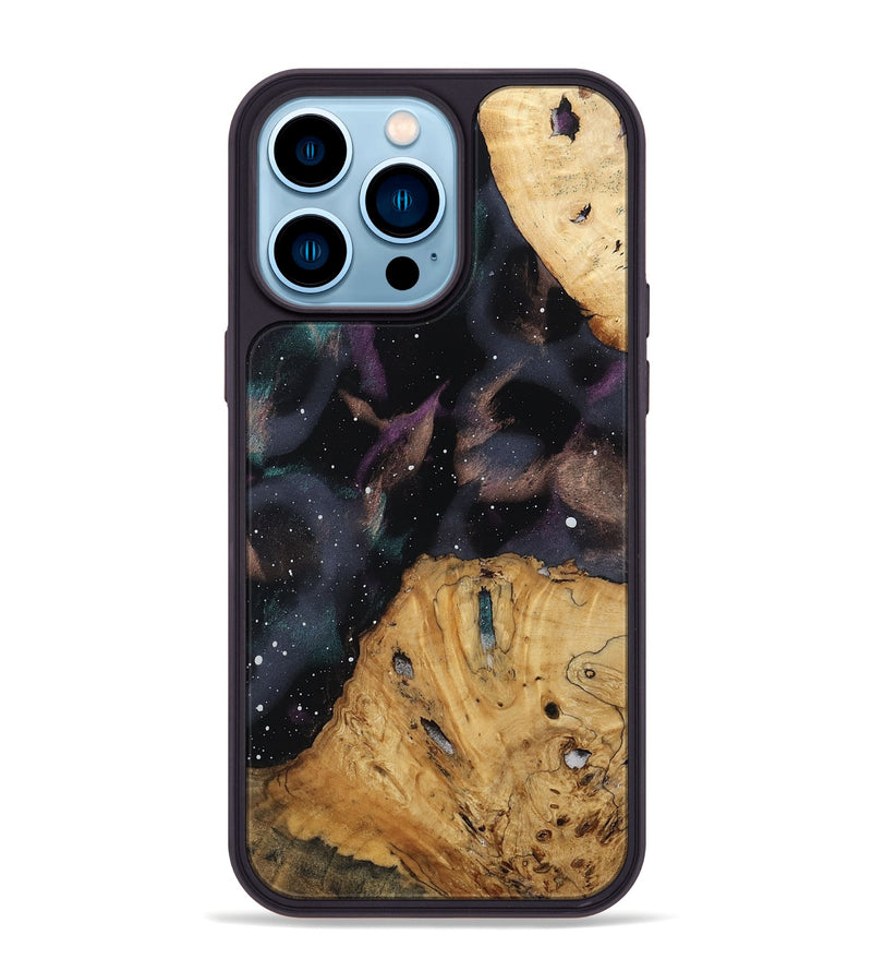 iPhone 14 Pro Max Wood Phone Case - Nola (Cosmos, 800109)