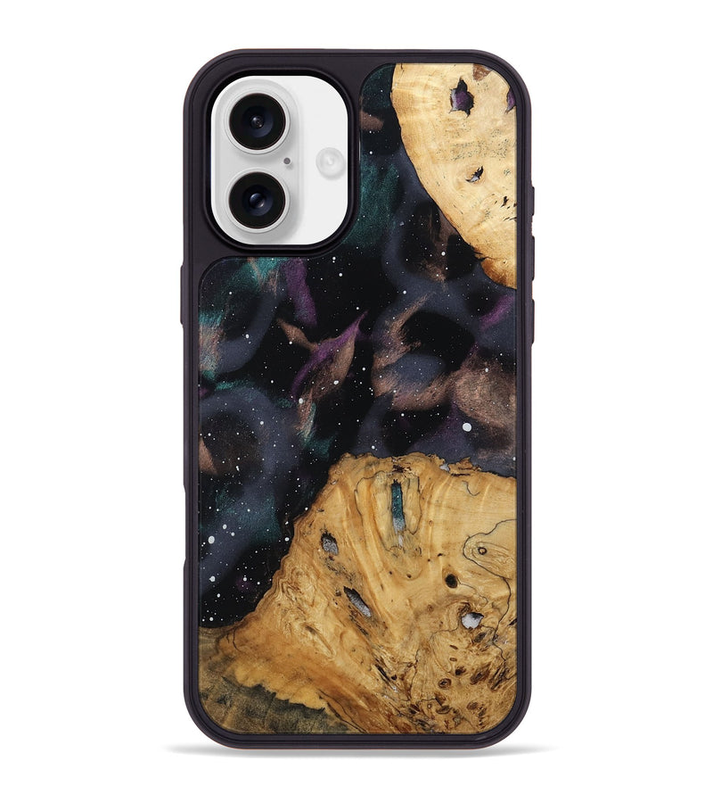 iPhone 16 Plus Wood Phone Case - Nola (Cosmos, 800109)