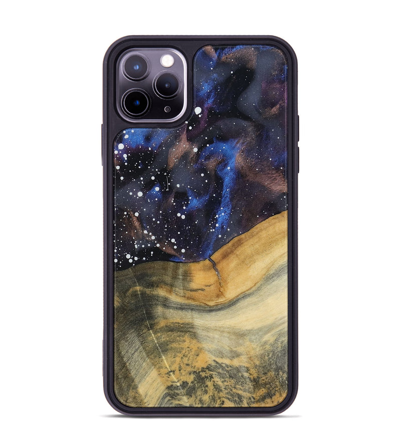 iPhone 11 Pro Max Wood Phone Case - Seamus (Cosmos, 800111)