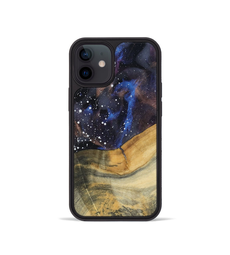 iPhone 12 mini Wood Phone Case - Seamus (Cosmos, 800111)