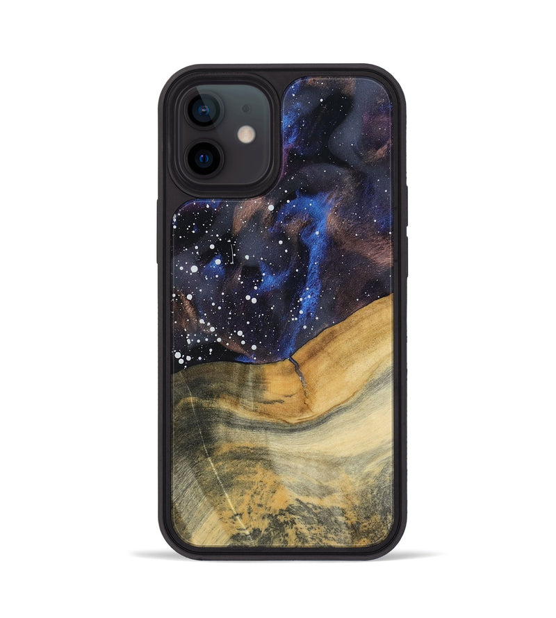 iPhone 12 Wood Phone Case - Seamus (Cosmos, 800111)