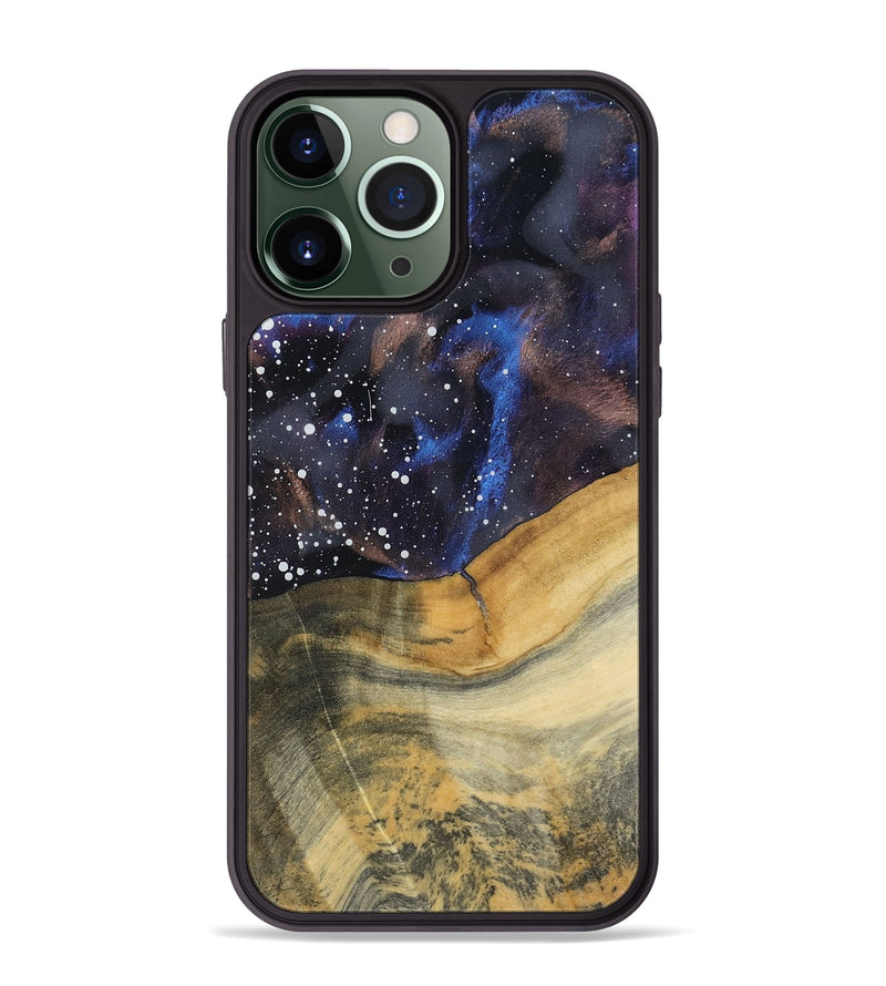 iPhone 13 Pro Max Wood Phone Case - Seamus (Cosmos, 800111)