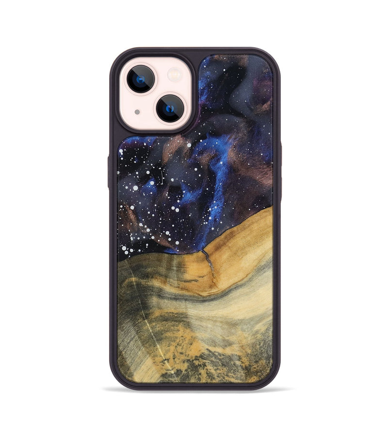 iPhone 14 Wood Phone Case - Seamus (Cosmos, 800111)