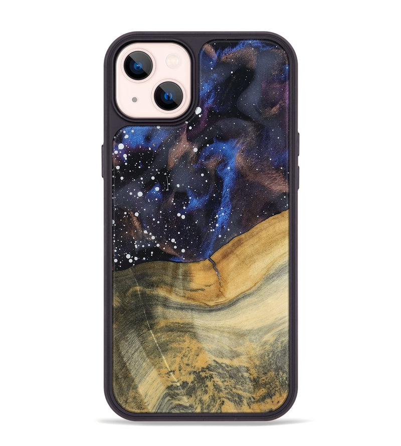 iPhone 14 Plus Wood Phone Case - Seamus (Cosmos, 800111)