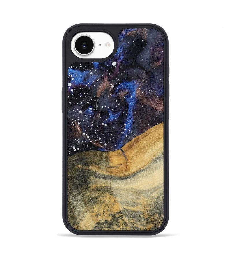 iPhone 16e Wood Phone Case - Seamus (Cosmos, 800111)