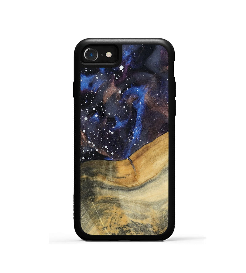 iPhone SE Wood Phone Case - Seamus (Cosmos, 800111)