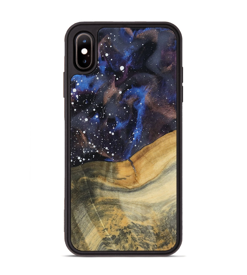 iPhone Xs Max Wood Phone Case - Seamus (Cosmos, 800111)