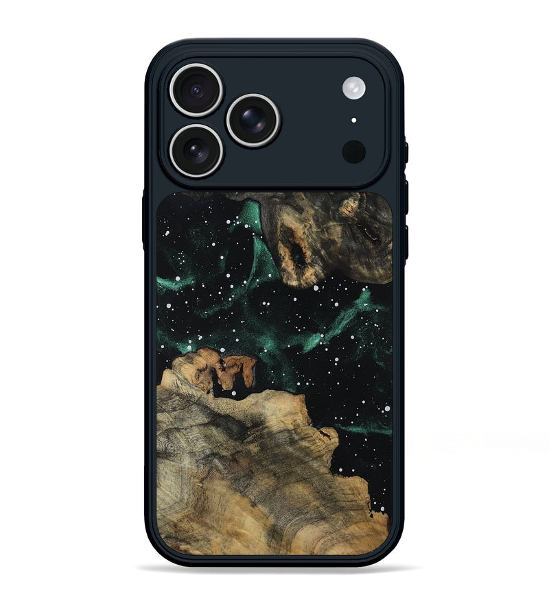 iPhone 17 Pro Max Wood Phone Case - Zhuri (Cosmos, 800112)