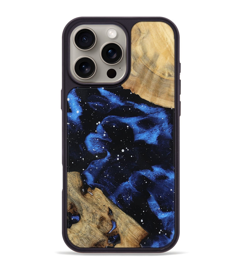 iPhone 16 Pro Max Wood Phone Case - Davian (Cosmos, 800113)