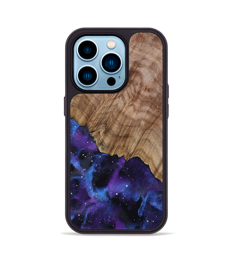 iPhone 14 Pro Wood Phone Case - Blaine (Cosmos, 800116)