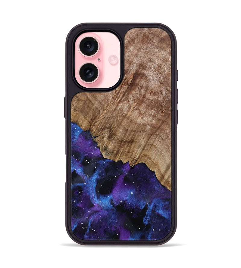 iPhone 16 Wood Phone Case - Blaine (Cosmos, 800116)