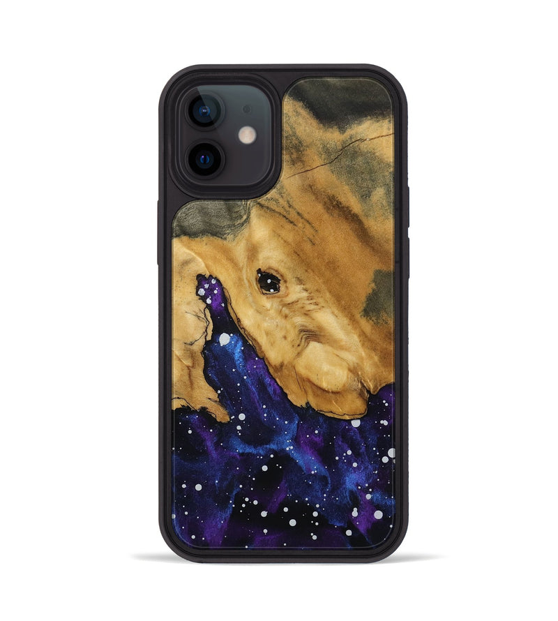 iPhone 12 Wood Phone Case - Rubye (Cosmos, 800119)