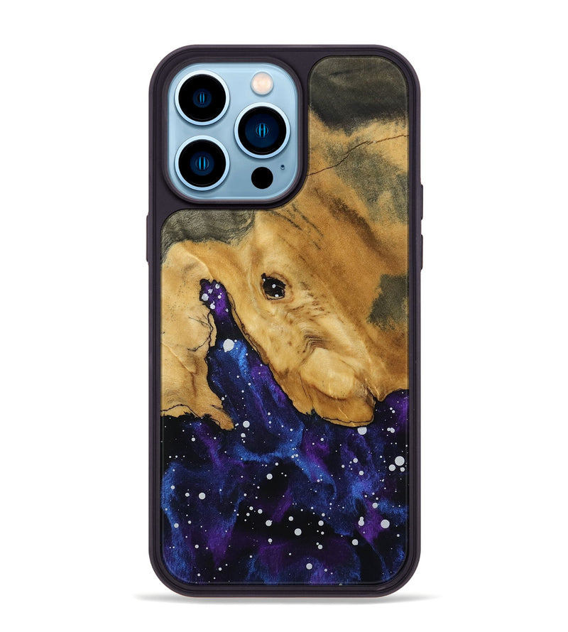 iPhone 14 Pro Max Wood Phone Case - Rubye (Cosmos, 800119)