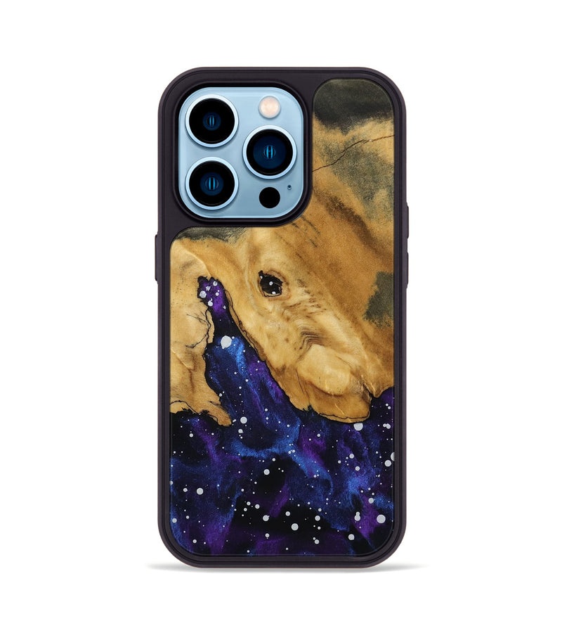 iPhone 14 Pro Wood Phone Case - Rubye (Cosmos, 800119)