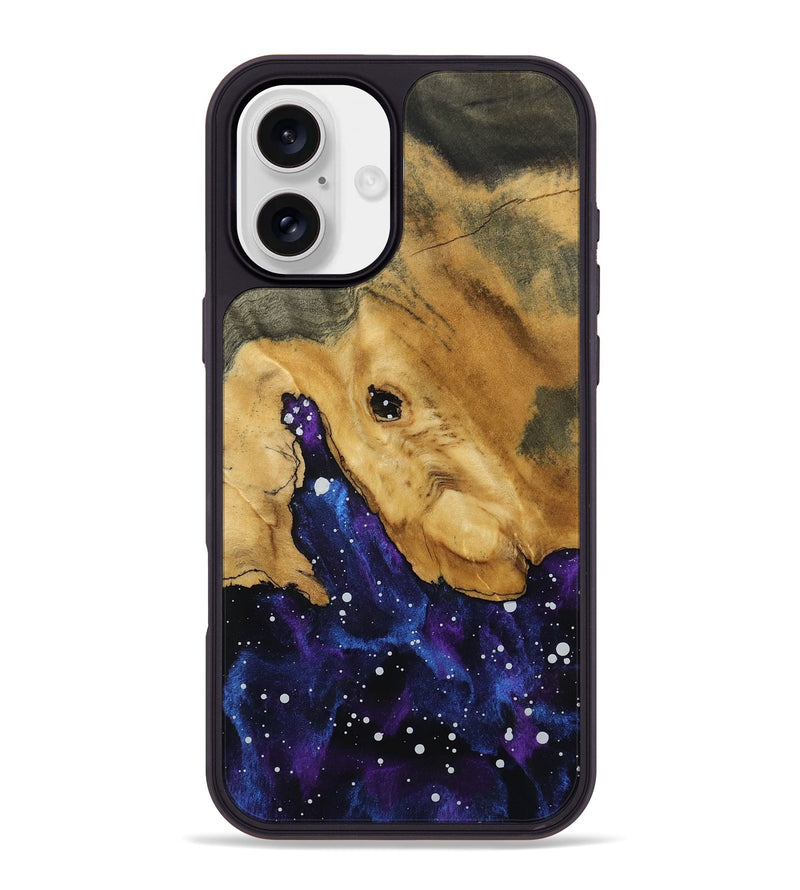 iPhone 16 Plus Wood Phone Case - Rubye (Cosmos, 800119)