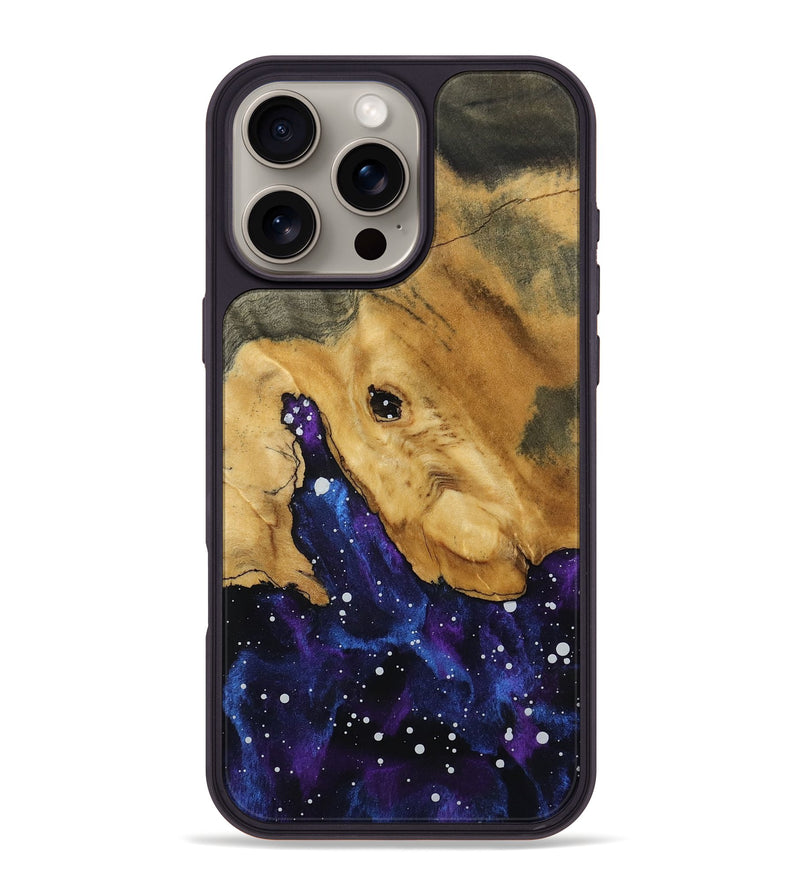 iPhone 16 Pro Max Wood Phone Case - Rubye (Cosmos, 800119)