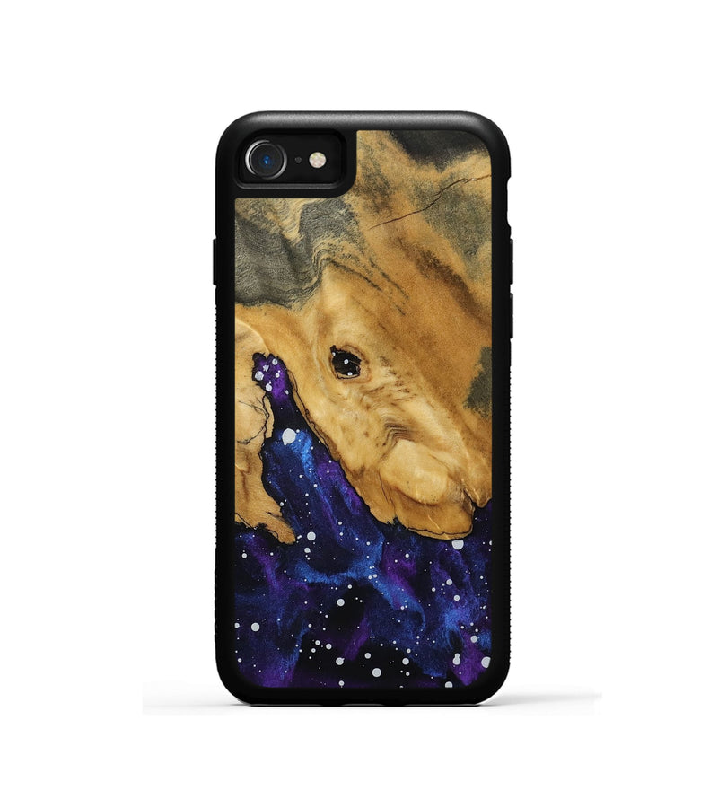 iPhone SE Wood Phone Case - Rubye (Cosmos, 800119)