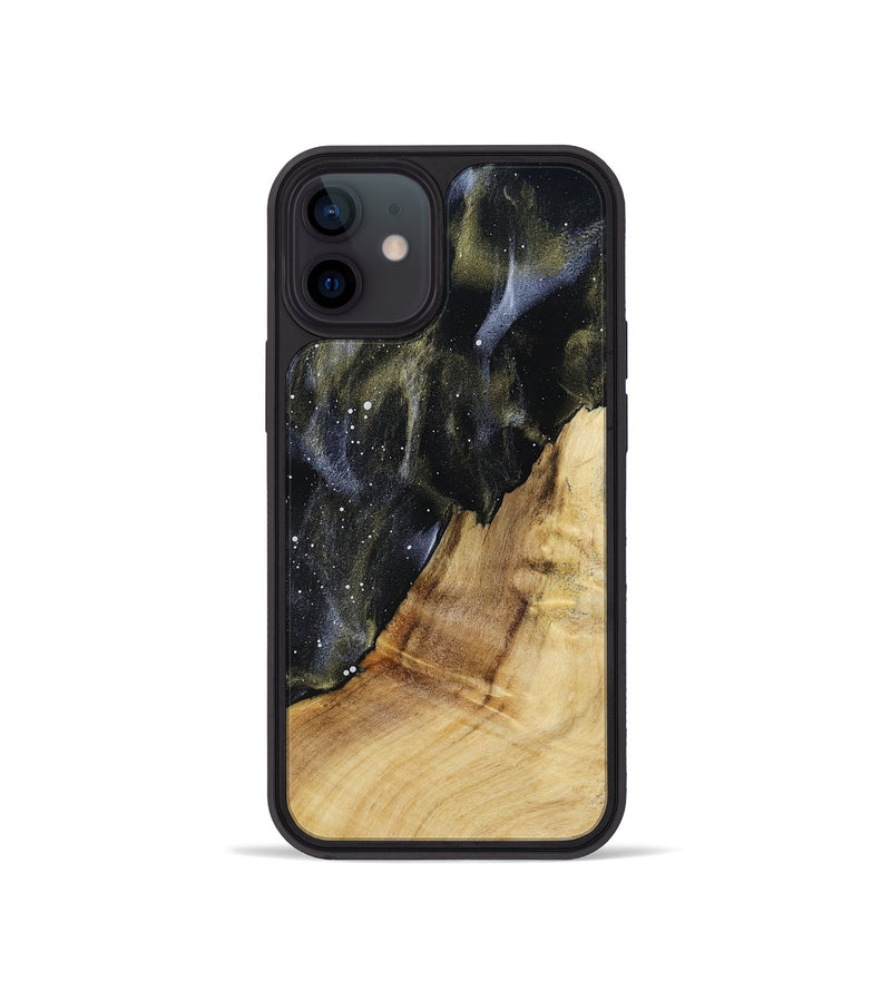 iPhone 12 mini Wood Phone Case - Tomeka (Cosmos, 800121)