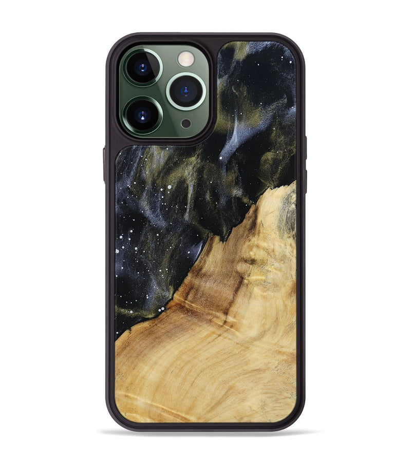 iPhone 13 Pro Max Wood Phone Case - Tomeka (Cosmos, 800121)