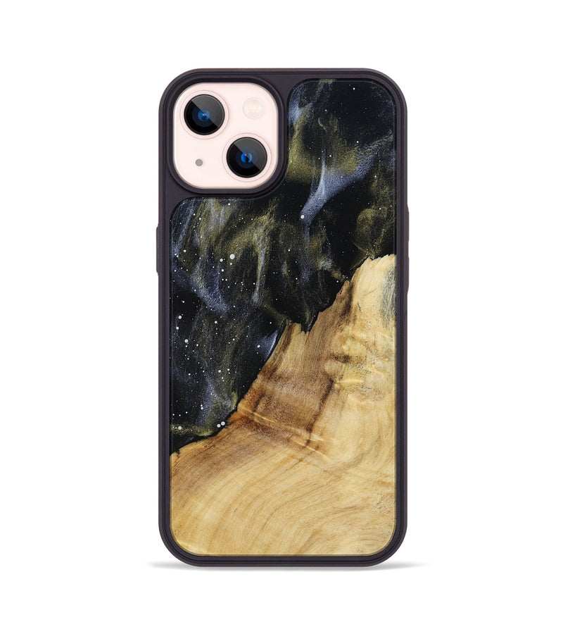 iPhone 14 Wood Phone Case - Tomeka (Cosmos, 800121)