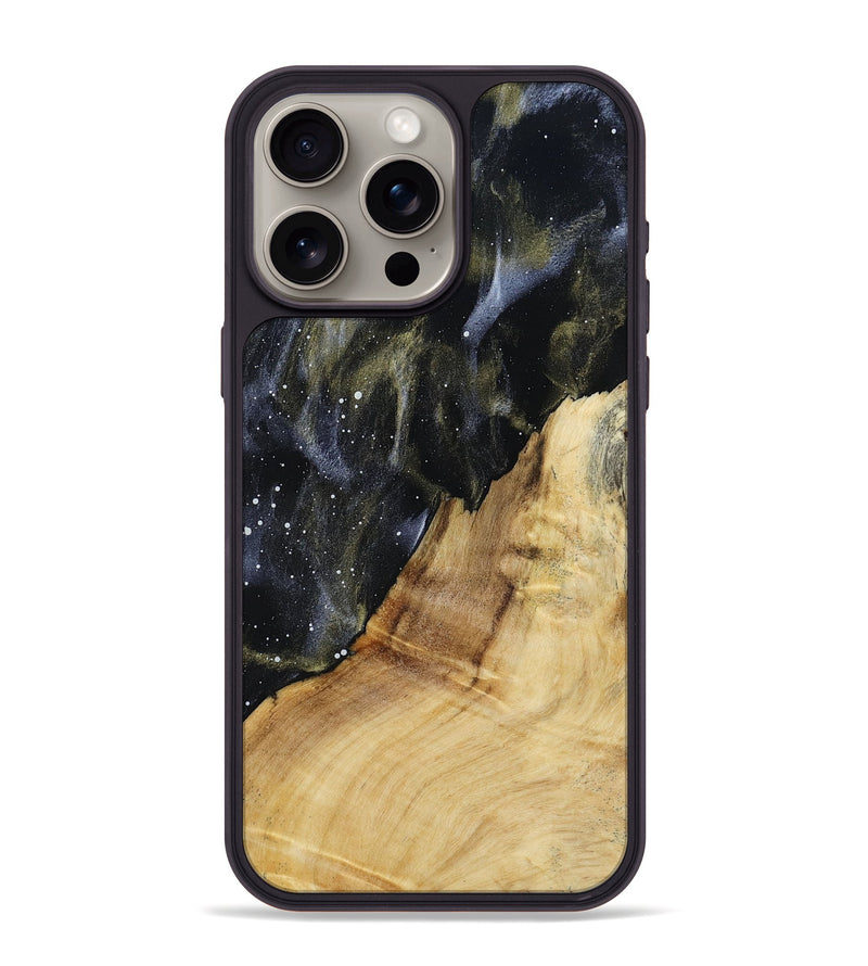 iPhone 15 Pro Max Wood Phone Case - Tomeka (Cosmos, 800121)