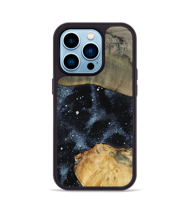 iPhone 14 Pro Wood Phone Case - Oma (Cosmos, 800122)