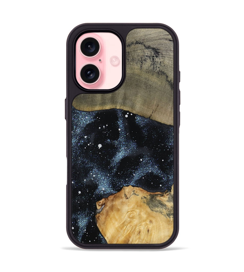 iPhone 16 Wood Phone Case - Oma (Cosmos, 800122)