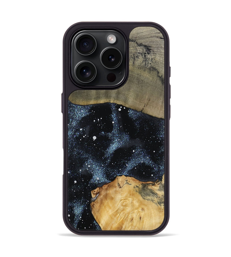 iPhone 16 Pro Wood Phone Case - Oma (Cosmos, 800122)