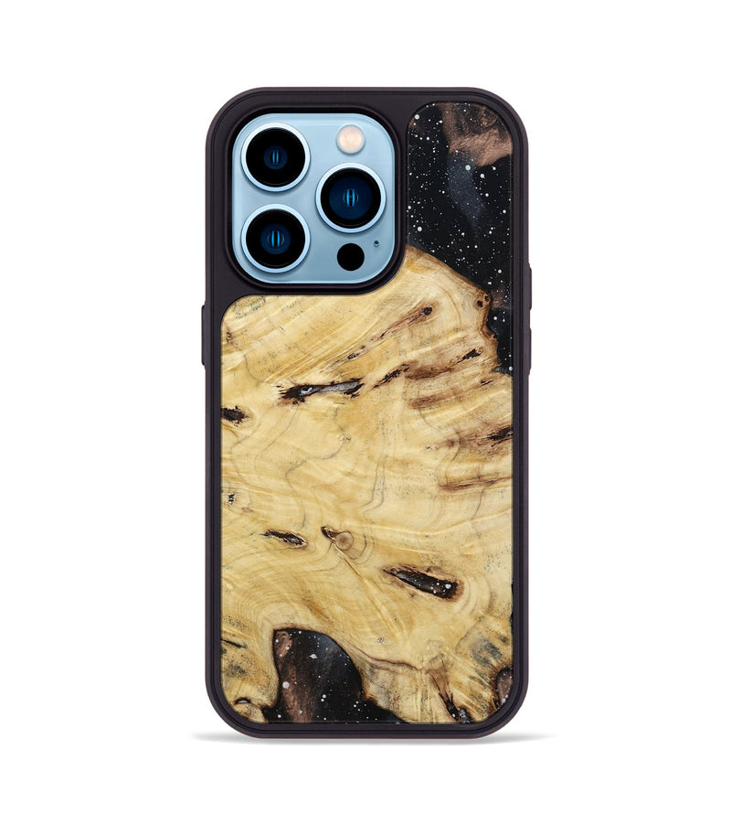 iPhone 14 Pro Wood Phone Case - Cali (Cosmos, 800123)