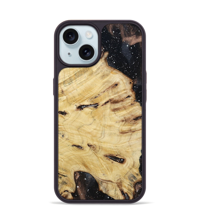 iPhone 15 Wood Phone Case - Cali (Cosmos, 800123)