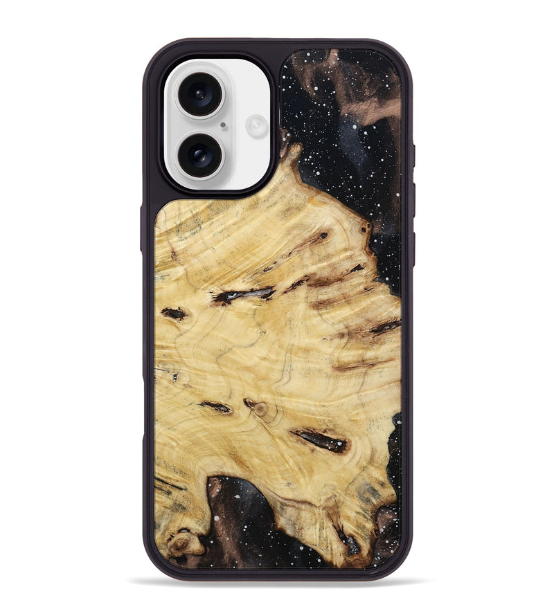 iPhone 16 Plus Wood Phone Case - Cali (Cosmos, 800123)