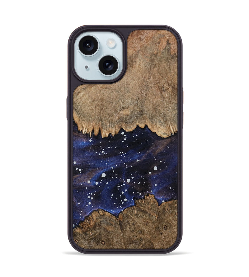 iPhone 15 Wood Phone Case - Vesta (Cosmos, 800124)