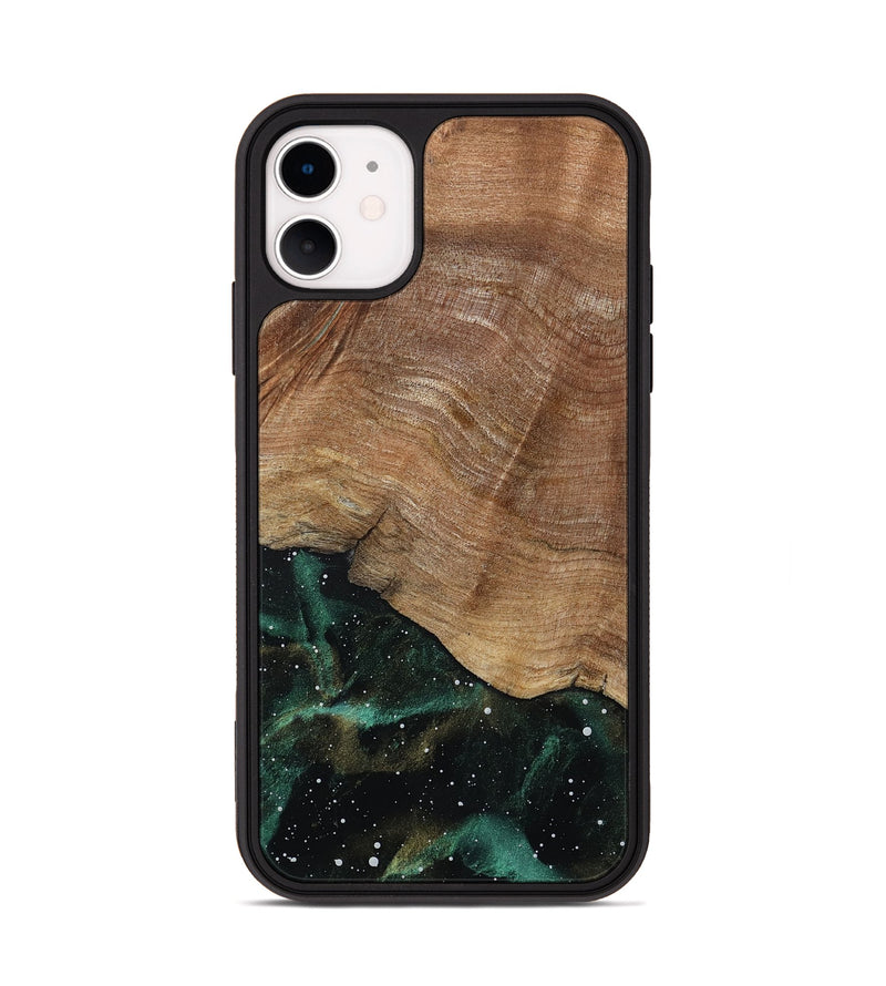 iPhone 11 Wood Phone Case - Jettie (Cosmos, 800132)