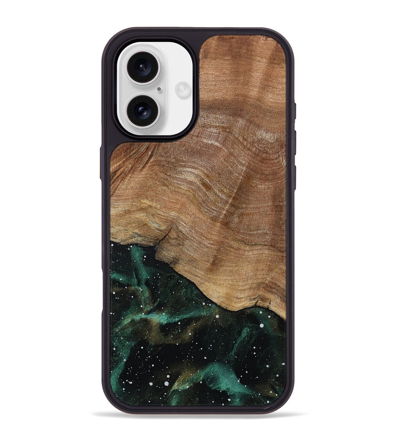iPhone 16 Plus Wood Phone Case - Jettie (Cosmos, 800132)