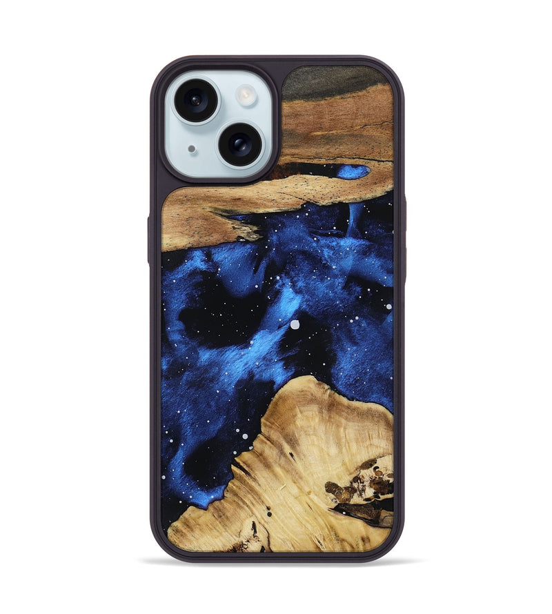 iPhone 15 Wood Phone Case - Latifah (Cosmos, 800145)