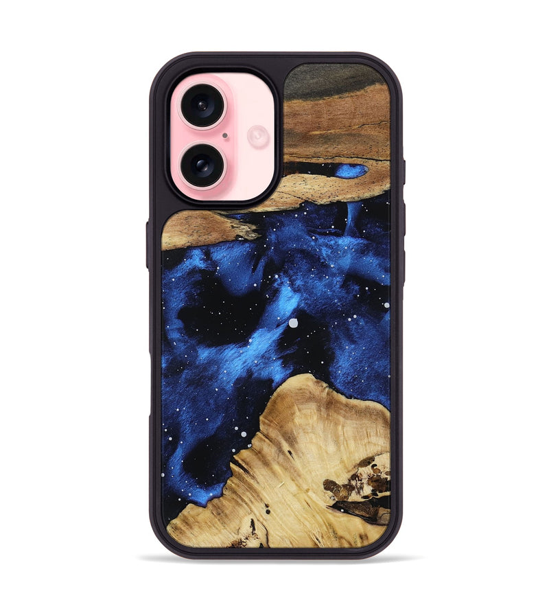 iPhone 16 Wood Phone Case - Latifah (Cosmos, 800145)