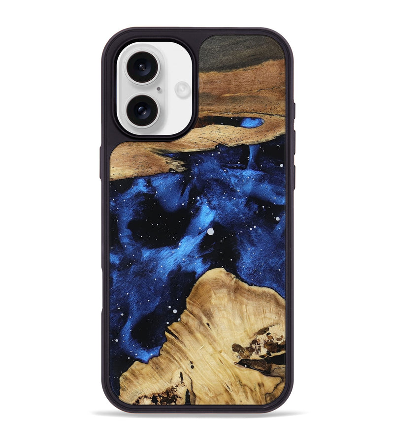 iPhone 16 Plus Wood Phone Case - Latifah (Cosmos, 800145)