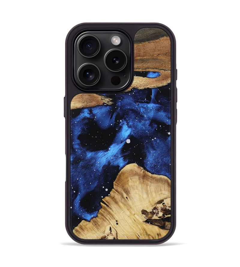 iPhone 16 Pro Wood Phone Case - Latifah (Cosmos, 800145)