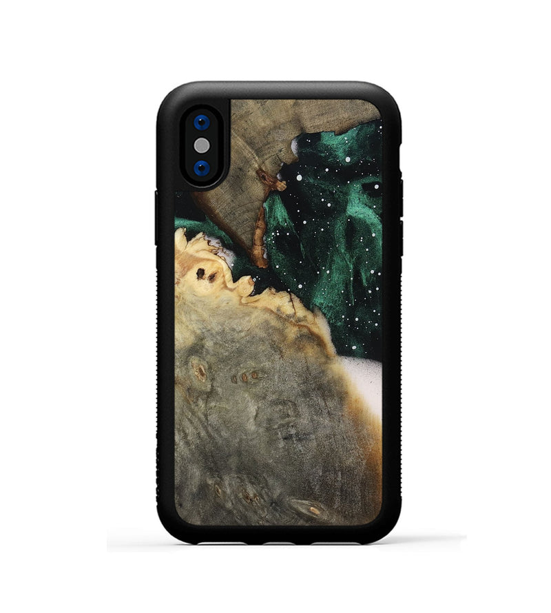 iPhone Xs Wood Phone Case - Morris (Cosmos, 800148)