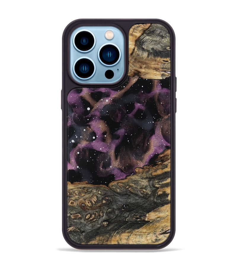iPhone 14 Pro Max Wood Phone Case - Gian (Cosmos, 800158)