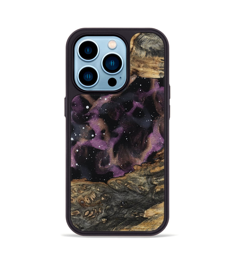 iPhone 14 Pro Wood Phone Case - Gian (Cosmos, 800158)