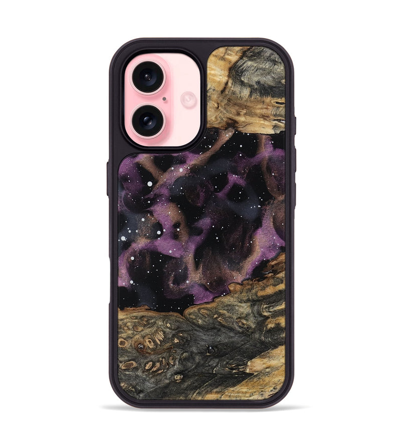 iPhone 16 Wood Phone Case - Gian (Cosmos, 800158)