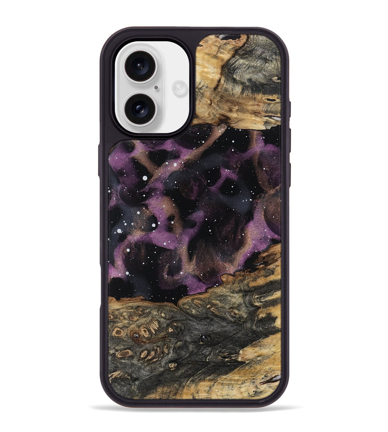iPhone 16 Plus Wood Phone Case - Gian (Cosmos, 800158)