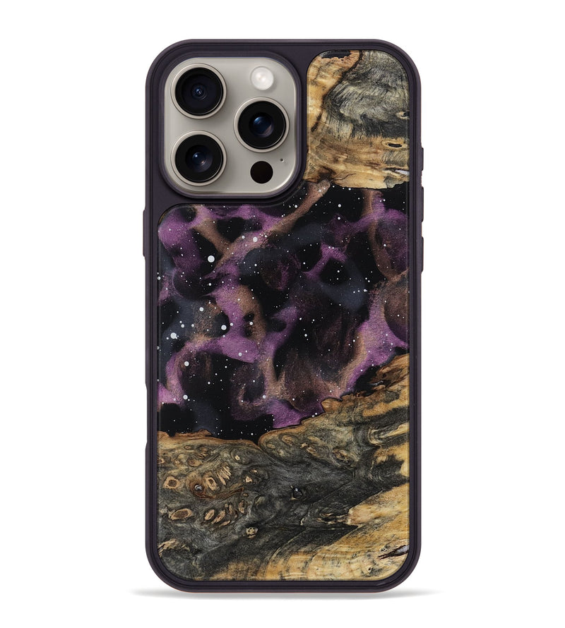 iPhone 16 Pro Max Wood Phone Case - Gian (Cosmos, 800158)